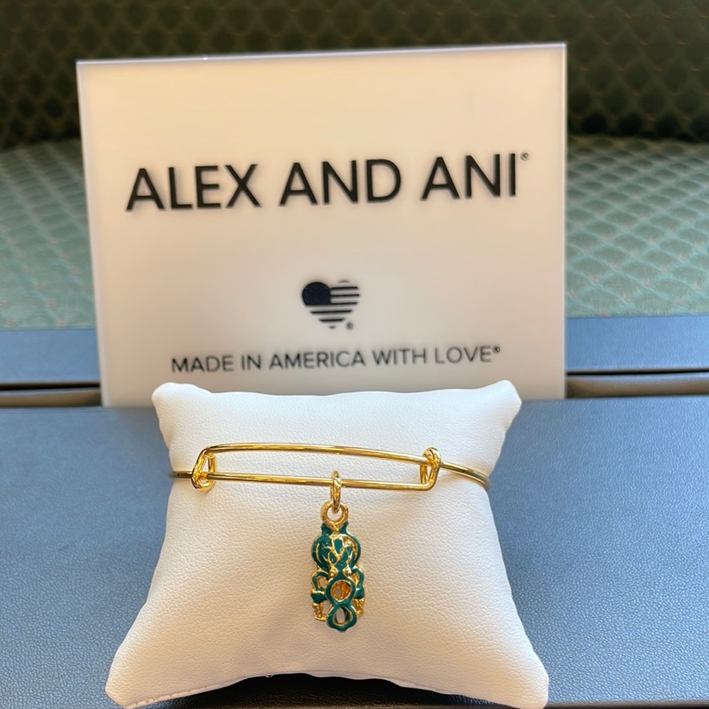 NWT Alex and Ani Octopus Bracelet